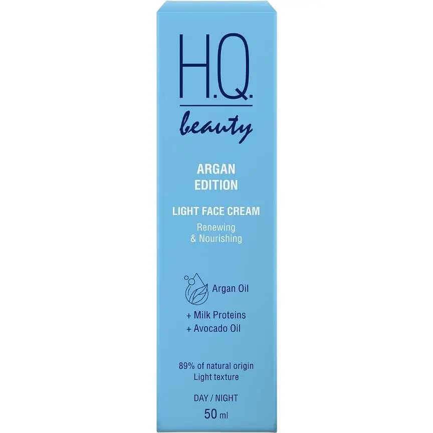 Легкий крем для лица H.Q. Beauty Argan Edition восстановление и питание 50 мл - фото 3