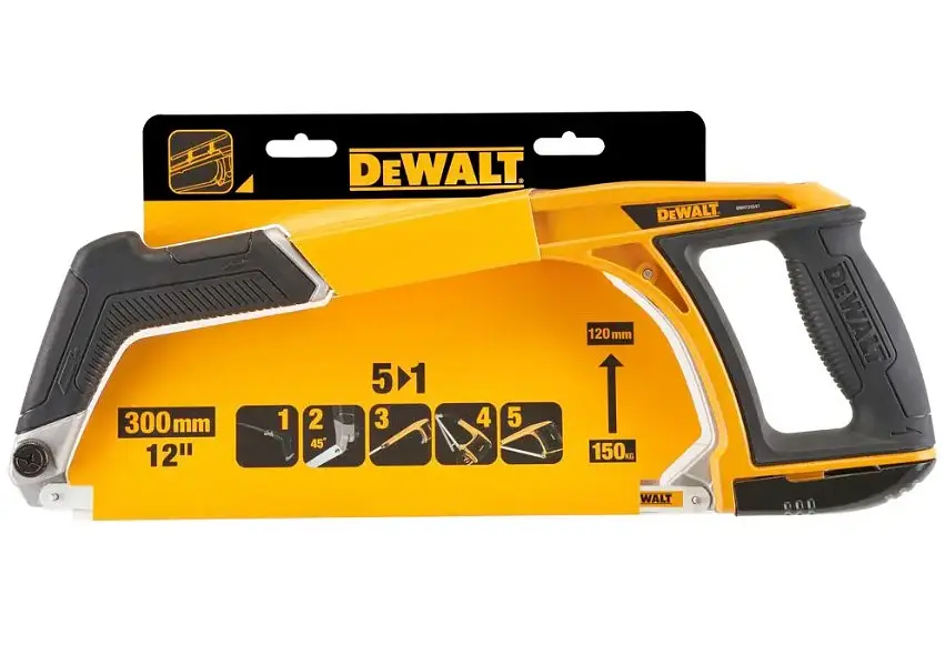 Ножівка по металу 5 в 1 DeWALT із довжиною полотна 300 мм (DWHT0-20547) - фото 4