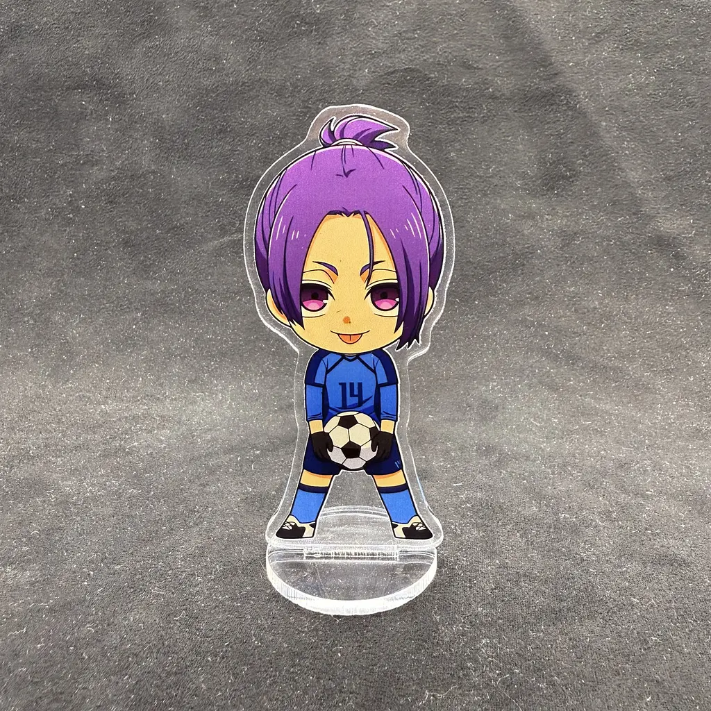 Акрилова колекційна фігурка Chibi Аніме: Blue Lock Рео Мікаге 10 см