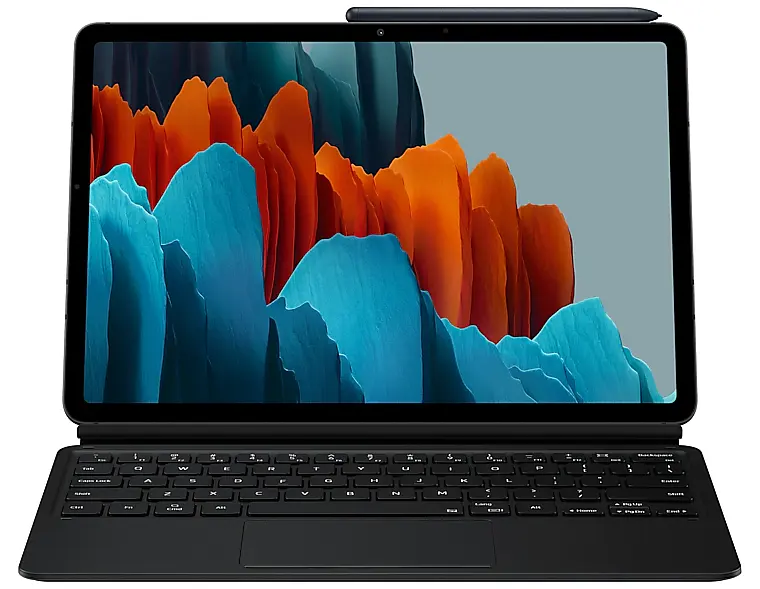 Чохол-клавіатура Samsung Book Cover Keyboard для Galaxy Tab S7 11.0 (T870/T875/T786) / Tab S8 11.0 (X700/X706) Black ENG/UKR (EF-DT870BBRGRU)