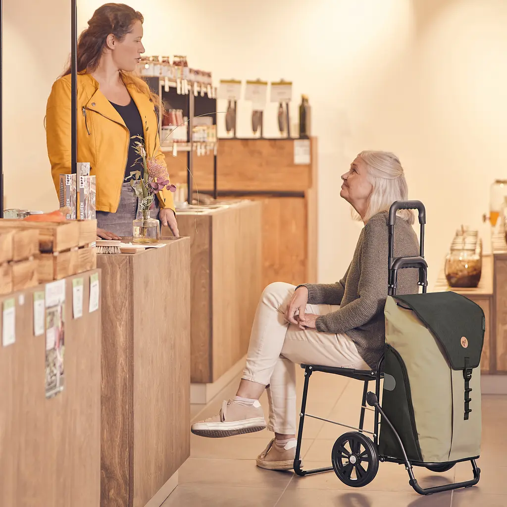 Сумка-візок Andersen Komfort Shopper Ivar Anthracite (198-173-80) - фото 13