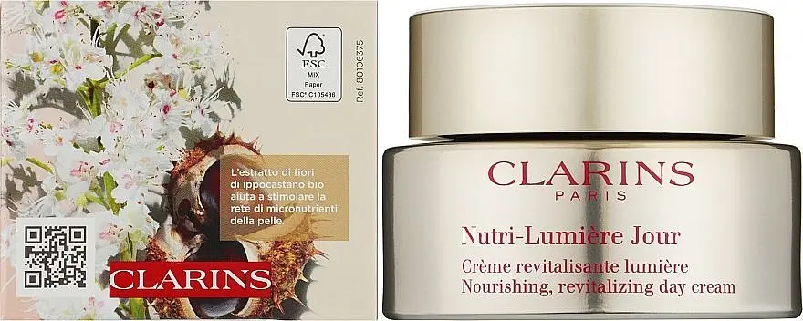 Clarins Крем для обличчя поживний для дуже сухої шкіри 50 мл Nutri-Lumiere Jour - фото 2