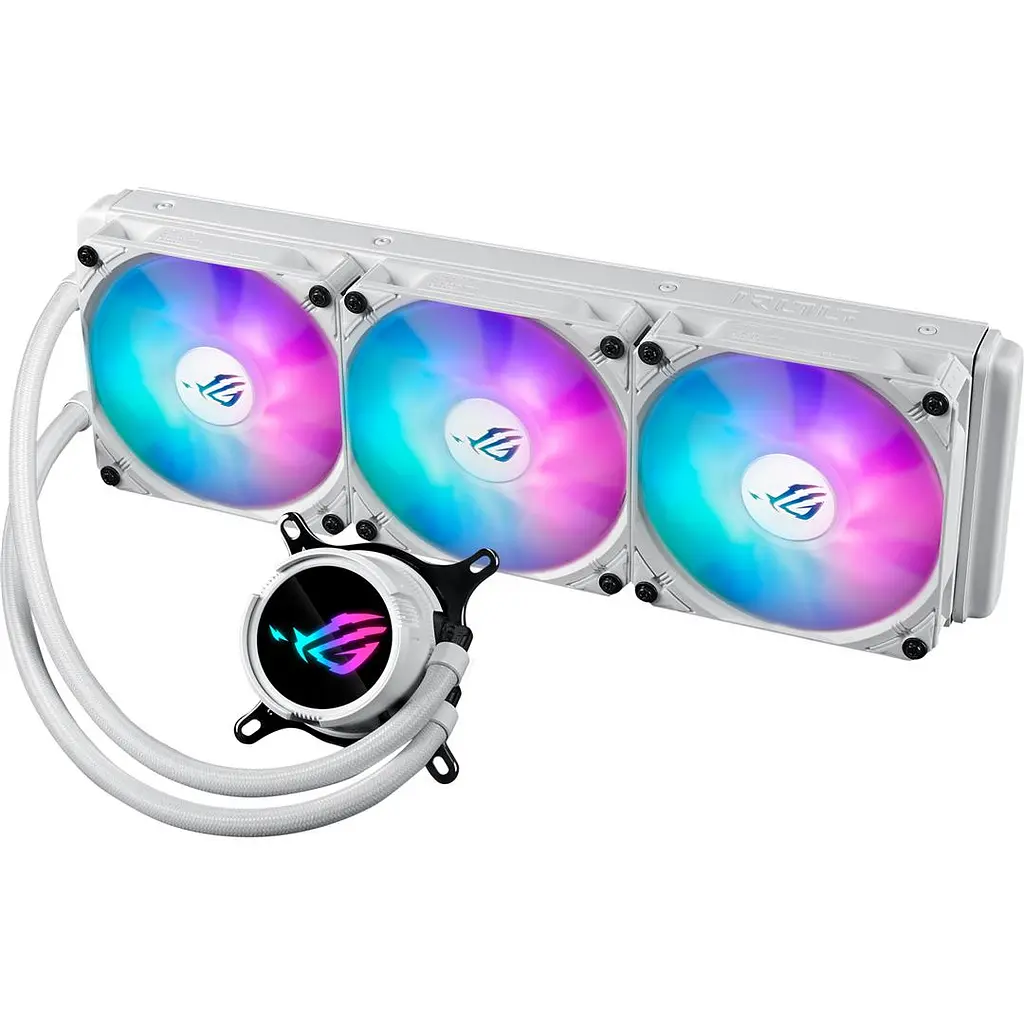 Система водяного охолодження Asus ROG Strix LC III 360 ARGB White (90RC00T2-M0UAY0) - фото 2