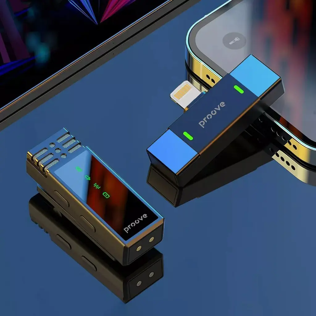 Мікрофонна радіосистема Proove Record Lightning Black [PMRC00010102] [109439] - фото 6