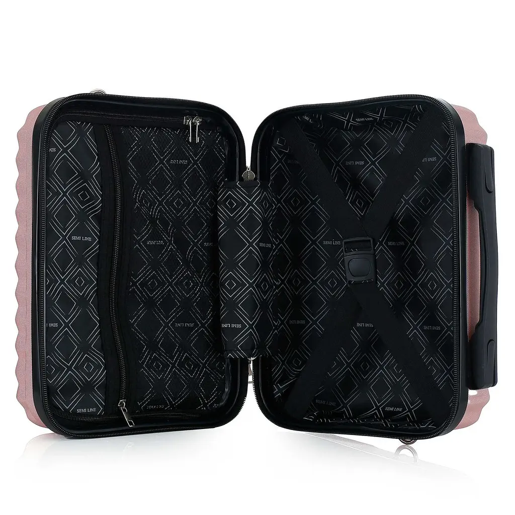 Бьюті-кейс Semi Line 12L Pink (T5987-1) - фото 6