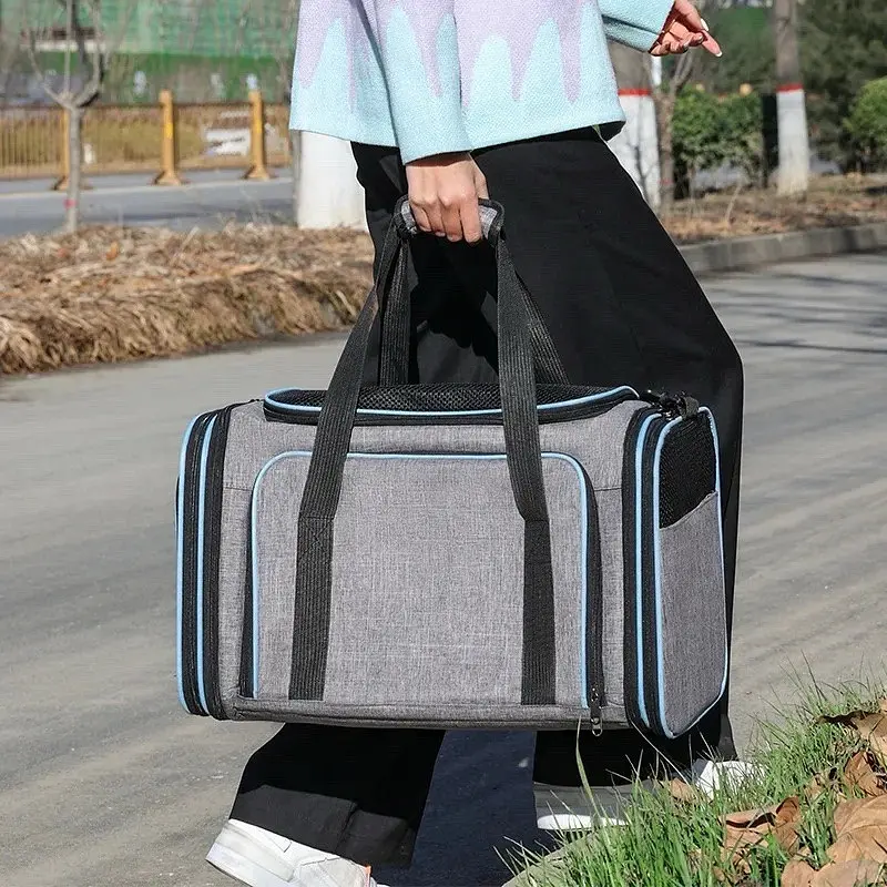 Розкладна сумка переноска для невеликих тварин до 8 кг Собак та кішок - фото 4