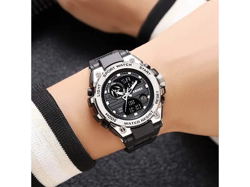 Чоловічий наручний годинник 2360BKSI Black-Silver Skmei acs0029964 - фото 6