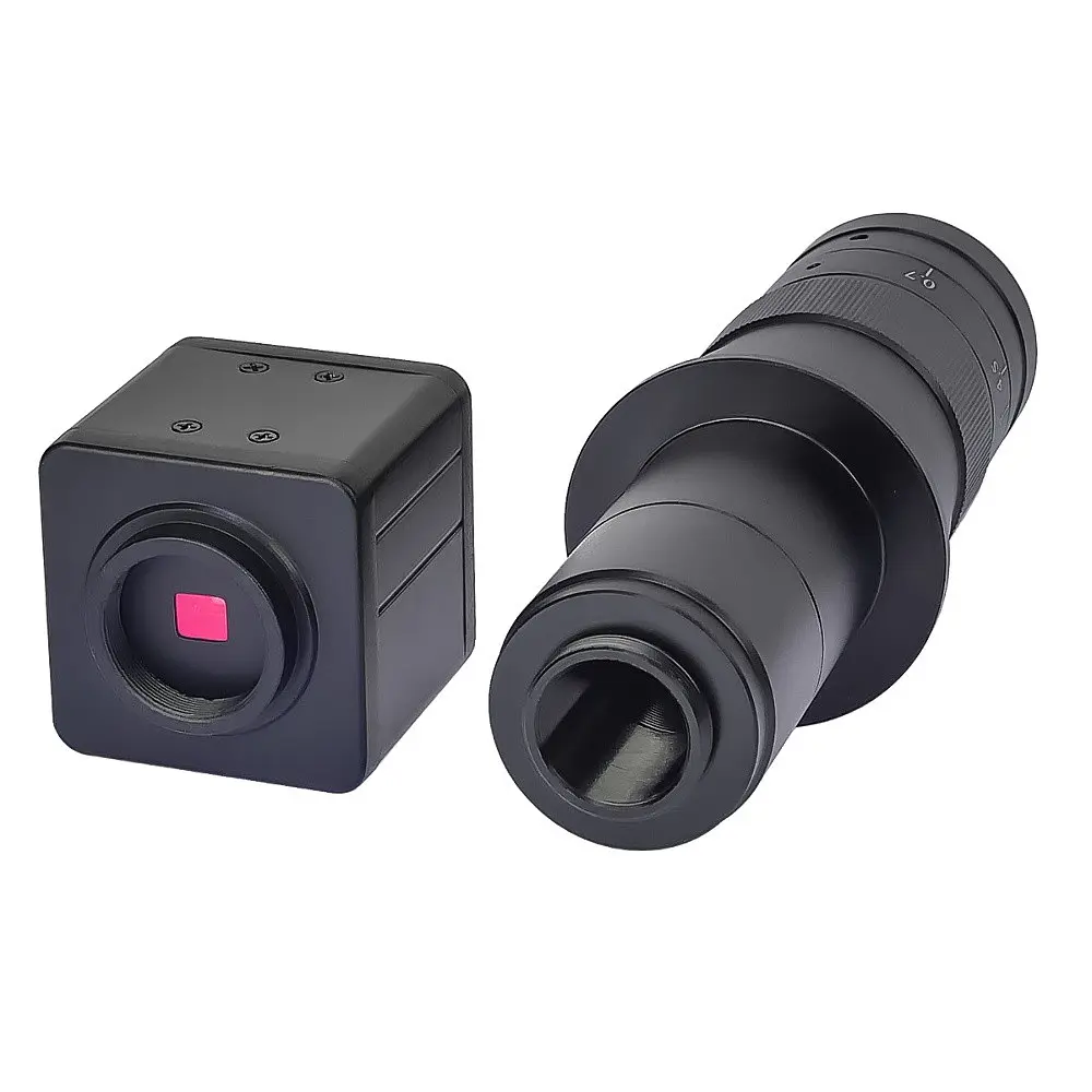 Цифровий мікроскоп з монітором 8" та штативом Kaisi 45A-BD LED (підсвічування 5V, фокус 95 мм, кратність збільшення 12X/77X) - фото 6