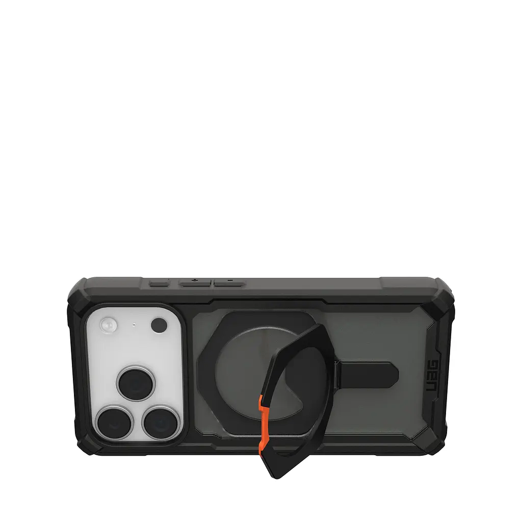 Чохол UAG для iPhone 17 Pro, Plasma XTE MagSafe, Black/Pop Orange teh0019298 - фото 5