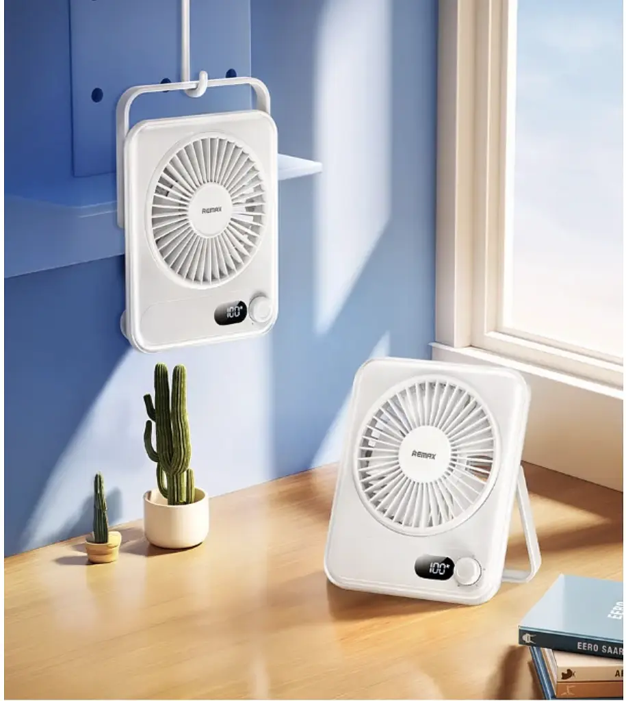 Вентилятор Remax RS-ZF03 1200 mAh Portable Desktop Fan - фото 3