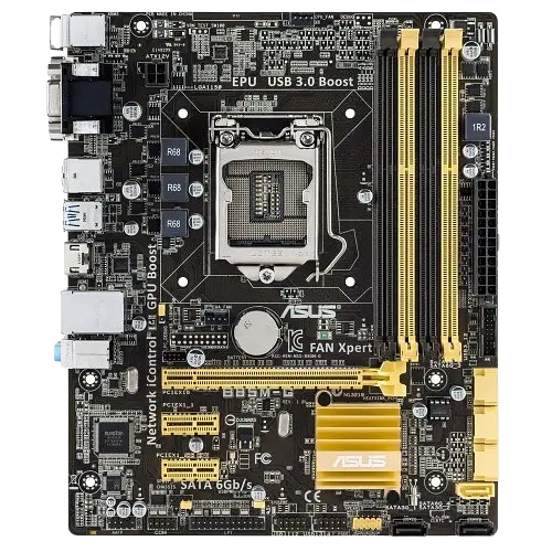 Материнська плата Asus B85M-G LGA 1150 (B85M-G) Б/В - фото 2