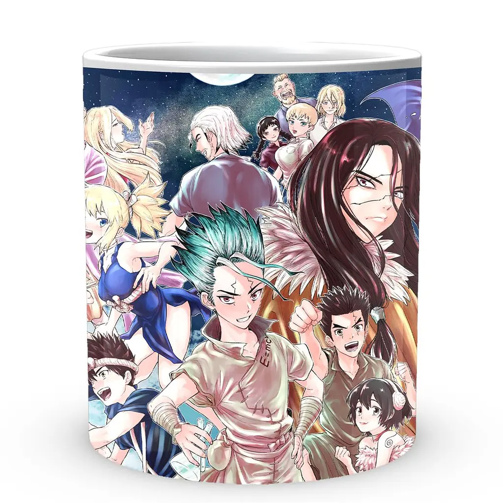 Кружка GeekLand Dr. Stone Доктор Стоун DS 02.14 330 мл белая - фото 2