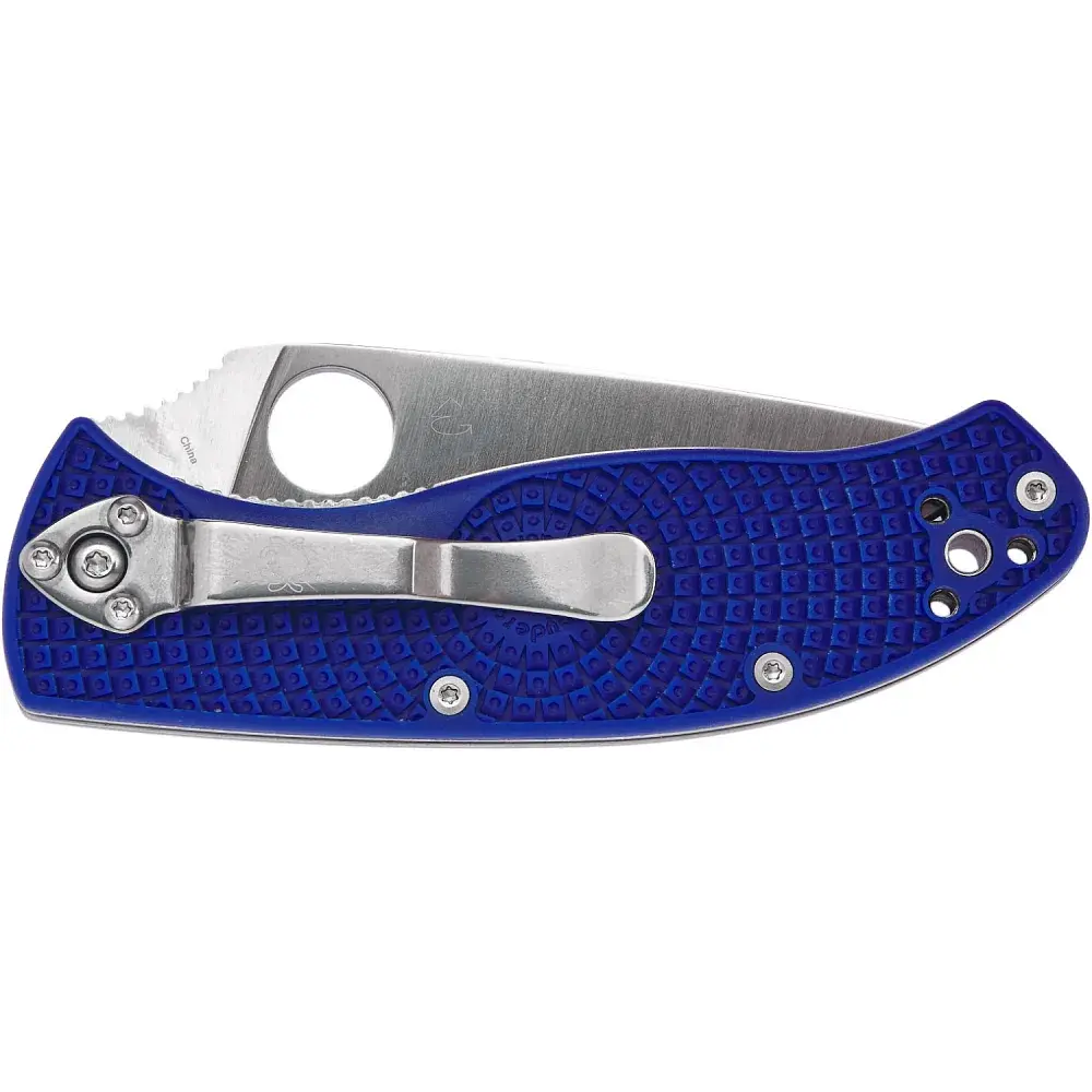 Ніж Spyderco Tenacious S35VN blue - фото 4