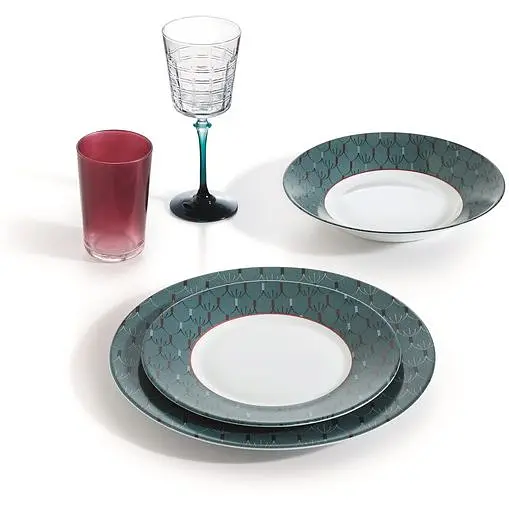 Тарілка супова Luminarc Zadig Blue 23 см (P0370) - фото 4