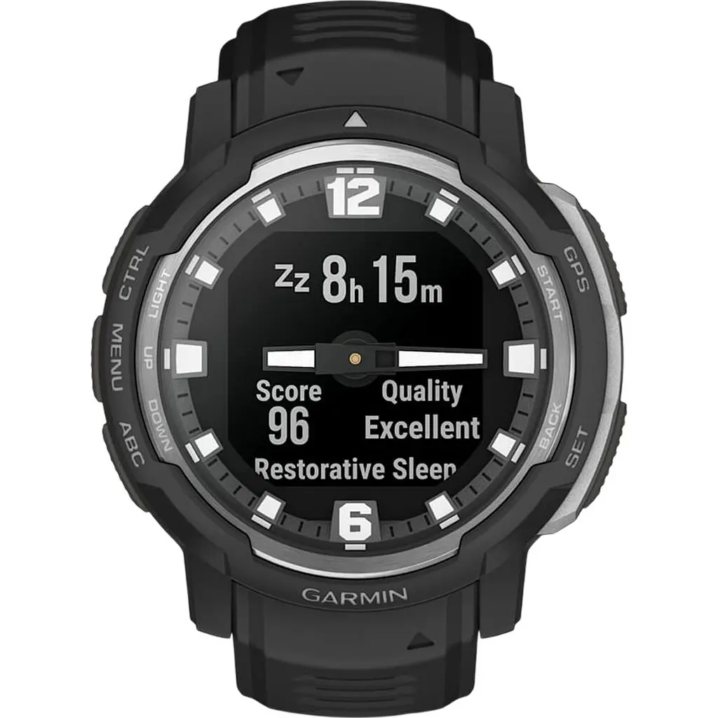 Смарт-годинник Garmin Instinct Crossover Standard Edition Black (010-02730-13/03) [171556] - фото 8
