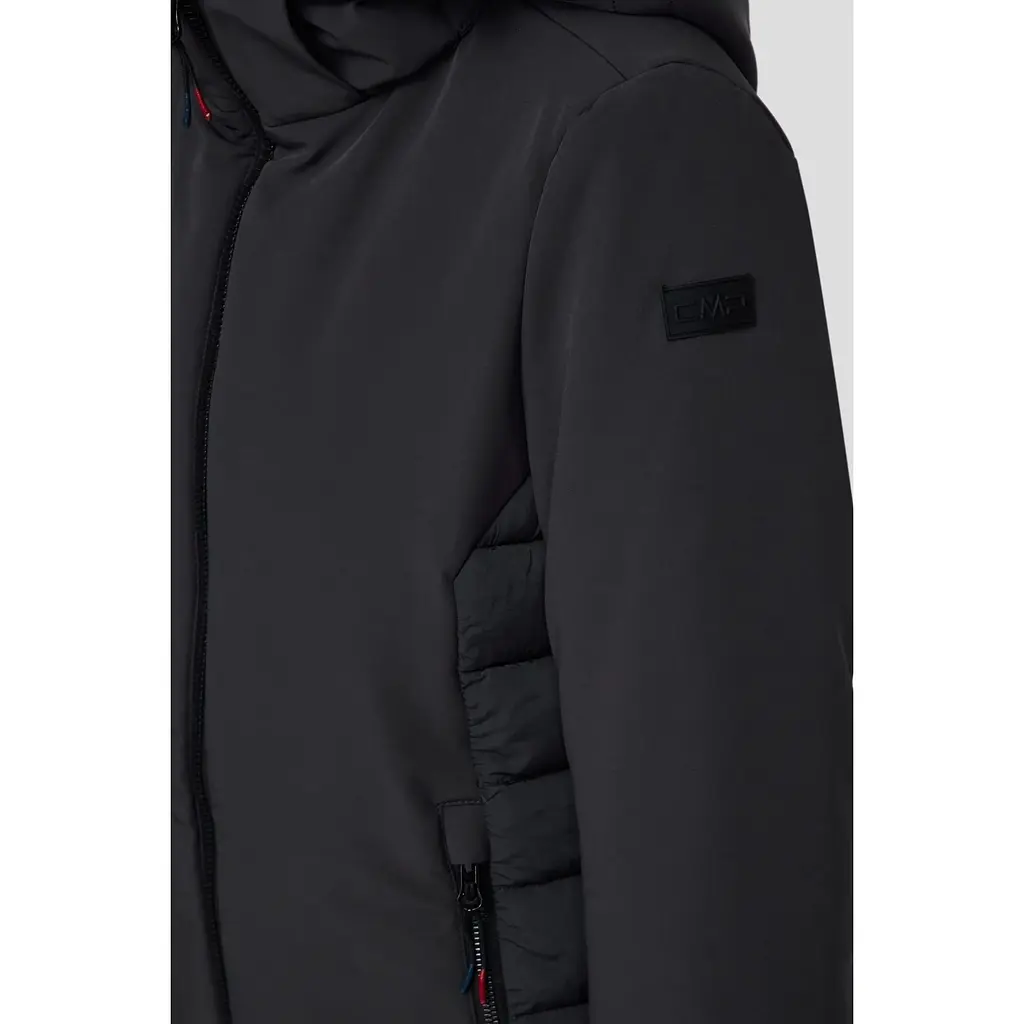 Куртка CMP Woman Parka Zip Hood Antracite M (1097-32K1526-U423 40) - фото 4
