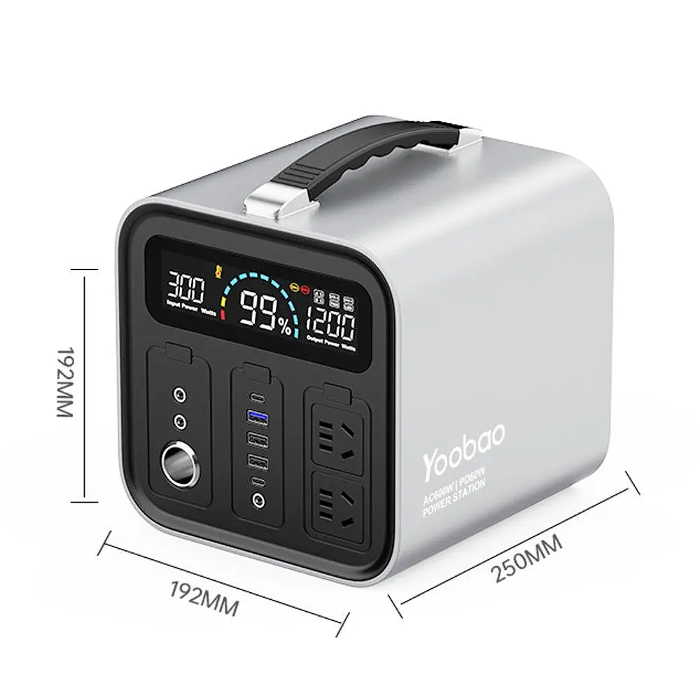 Портативна зарядна електростанція Yoobao EN600S 600Wh - фото 3