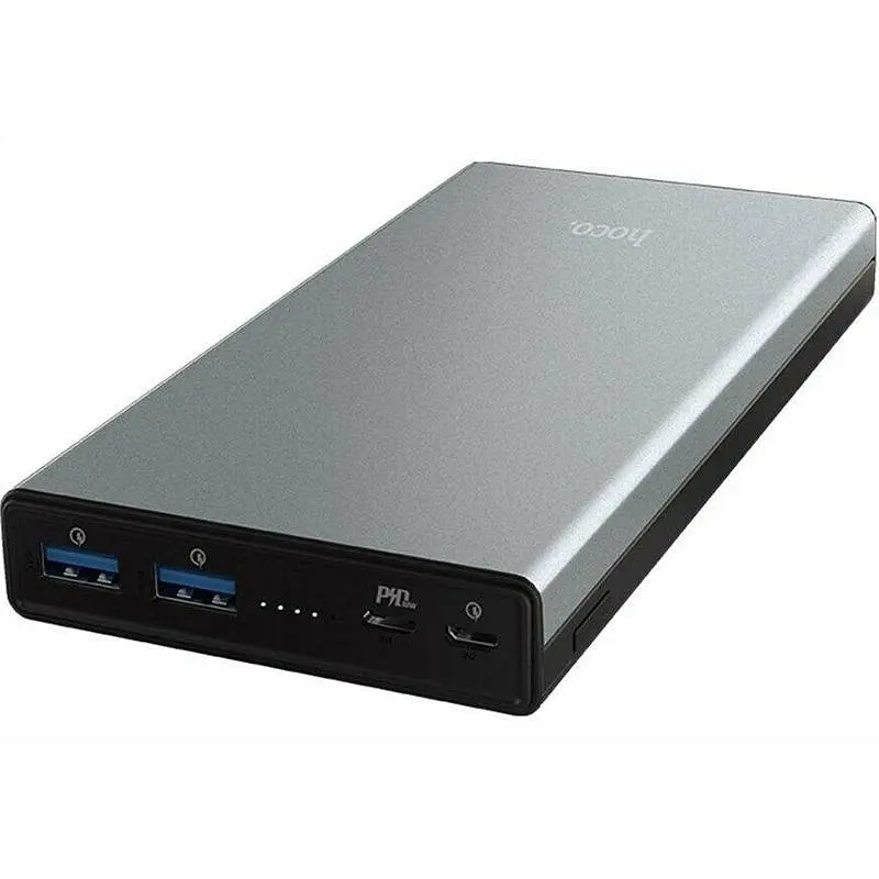 Додаткова батарея Hoco B39 Magic Stone PD (30000mAh) Metal Grey - фото 2
