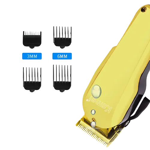 Машинка для стрижки Kemei KM-768 профессиональная с насадками - фото 2