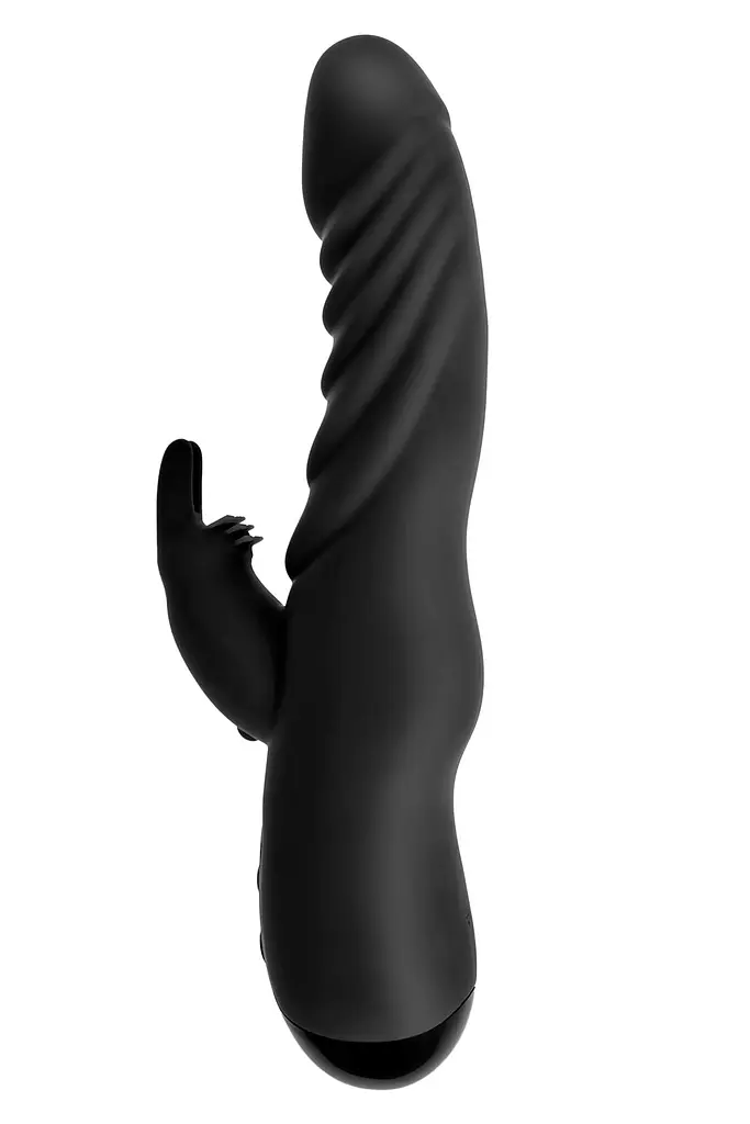 Вібратор-кролик Pleasures Premium Rave 22.1 см чорний - фото 2