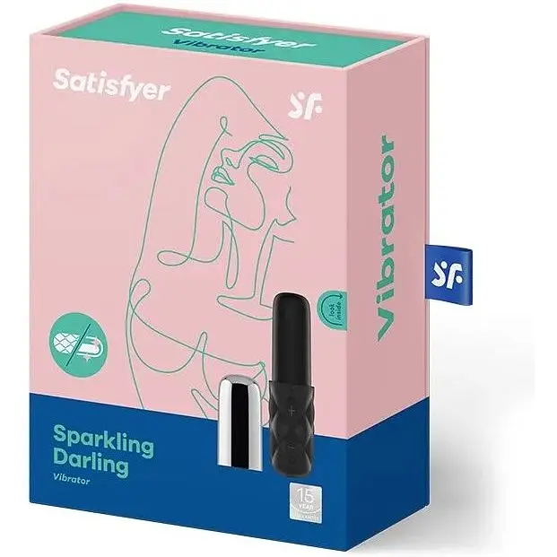 Потужний міні-вібратор Satisfyer Sparkling Darling Silver - фото 5