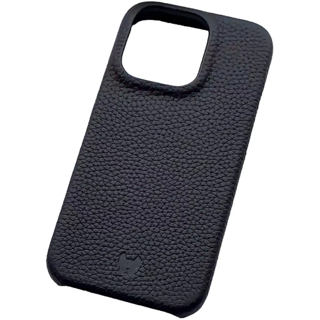 Чохол iLera NAPA Leather Case 1.0 для Apple iPhone 15 Pro Max Black [iLNPCS1015PrMxBl] [104099] - фото 3