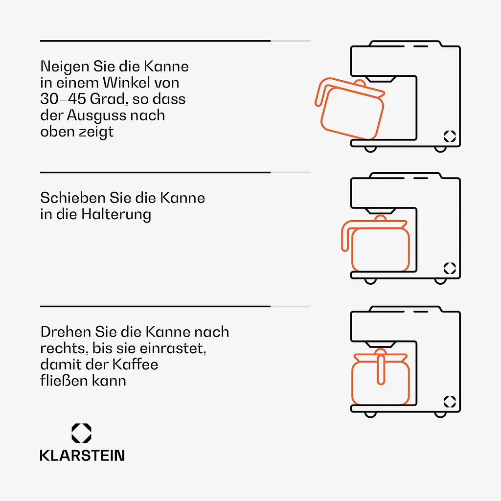 Кофеварка Klarstein Arabica EasyTouch Control 800 Вт (10035588) - фото 4