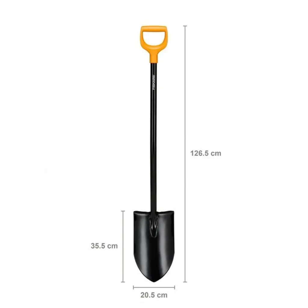 Лопата штикова Fiskars Solid XL подовжена (1067517) - фото 5
