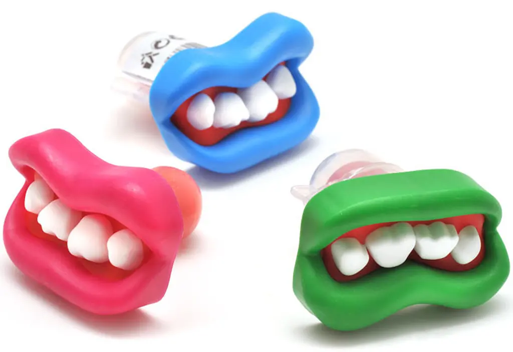 Льодяник Halloween Zombie Candy Teeth 15g (рожевий) - фото 3