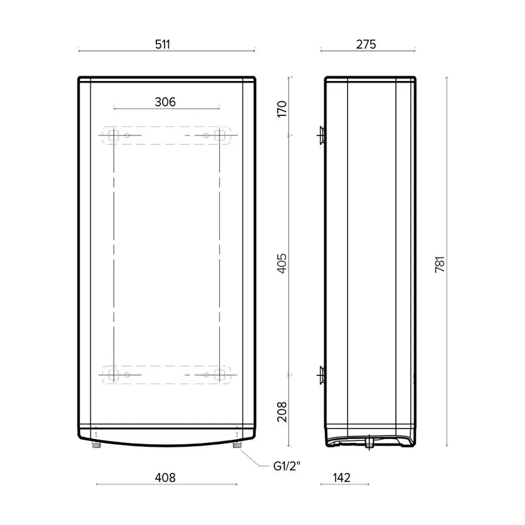 Бойлер Ariston VELIS TECH 50 EU (3100917) - фото 4