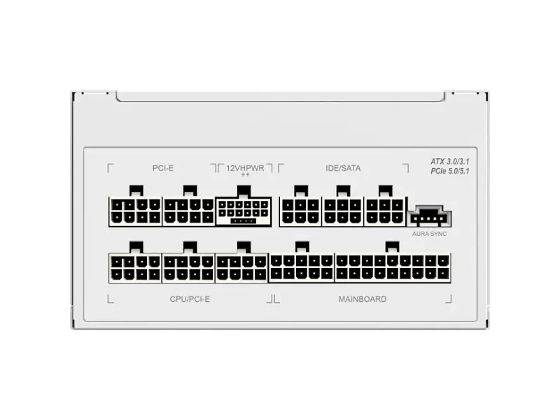 Блок живлення Gamemax RGB-1050 Pro WH - фото 8
