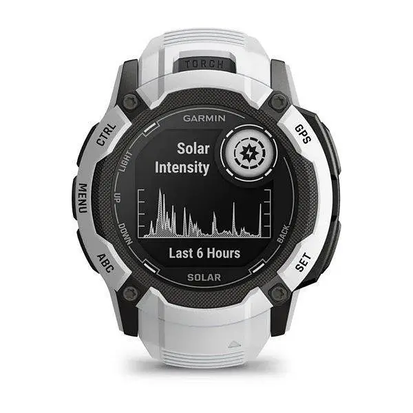 Смарт-часы Garmin Instinct 2X Solar Whitestone (010-02805-14/04) - фото 2
