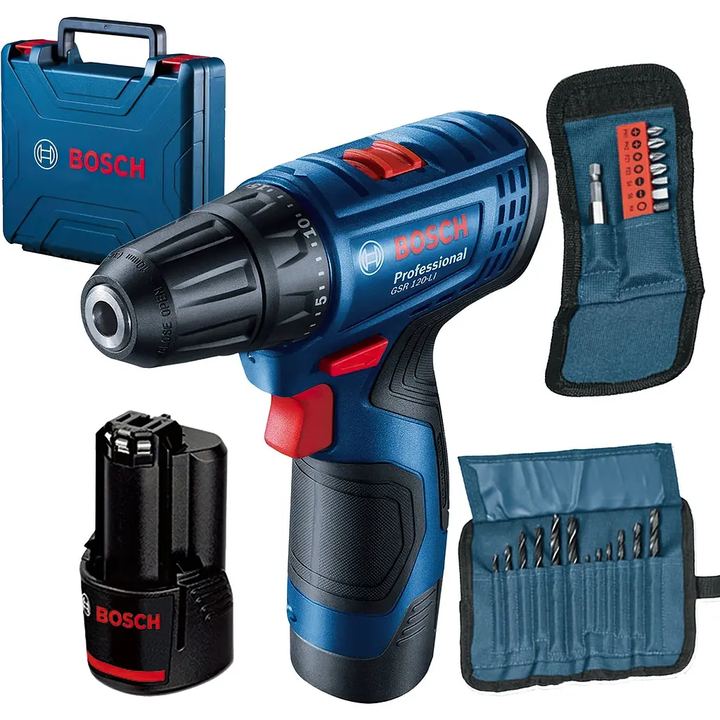 Шурупокрут-дриль акумуляторний Professional GSR 120-LI 12В Bosch teh0025349 - фото 5