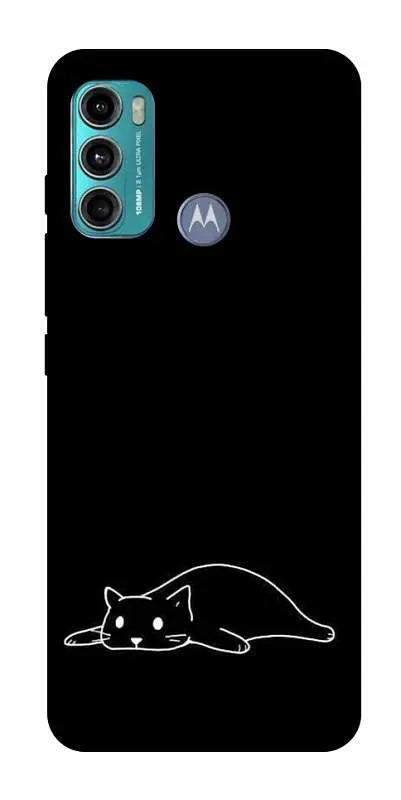 TPU чохол Demsky Lazy cat для Motorola Moto G60