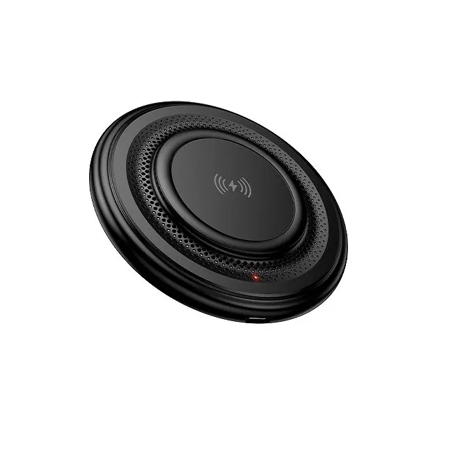 Бездротовий зарядний пристрій BOROFONE BQ40 Crown desktop wireless fast charger Чорний