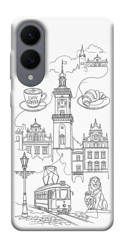 TPU чохол Demsky Lviv spirit для Samsung Galaxy S25 Edge