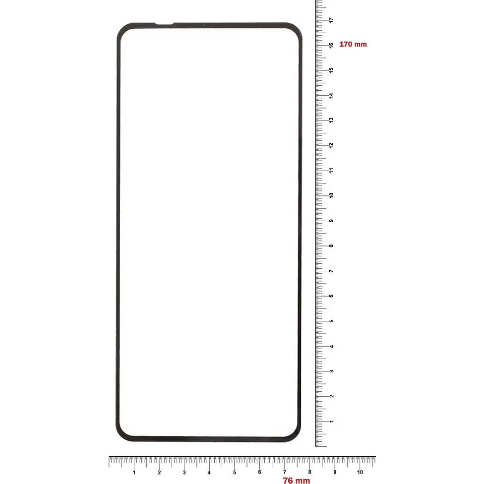 Защитное стекло BeCover для Motorola Moto G60 / G60s Black (706899) - фото 3