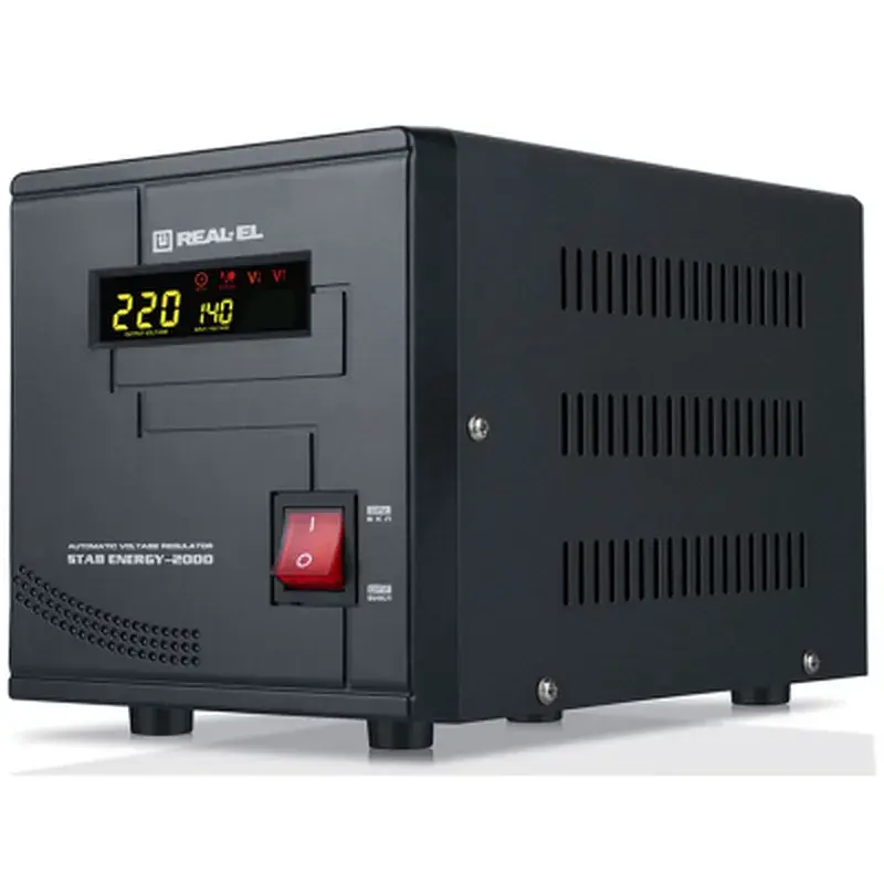 Стабілізатор REAL-EL STAB ENERGY-2000 (EL122400013) - фото 5