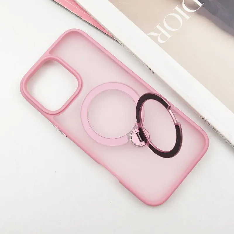 Чохол Ummi Colorful with MagSafe HQ Ring для Apple iPhone 16 Pro Max (6.9) Pink - фото 3