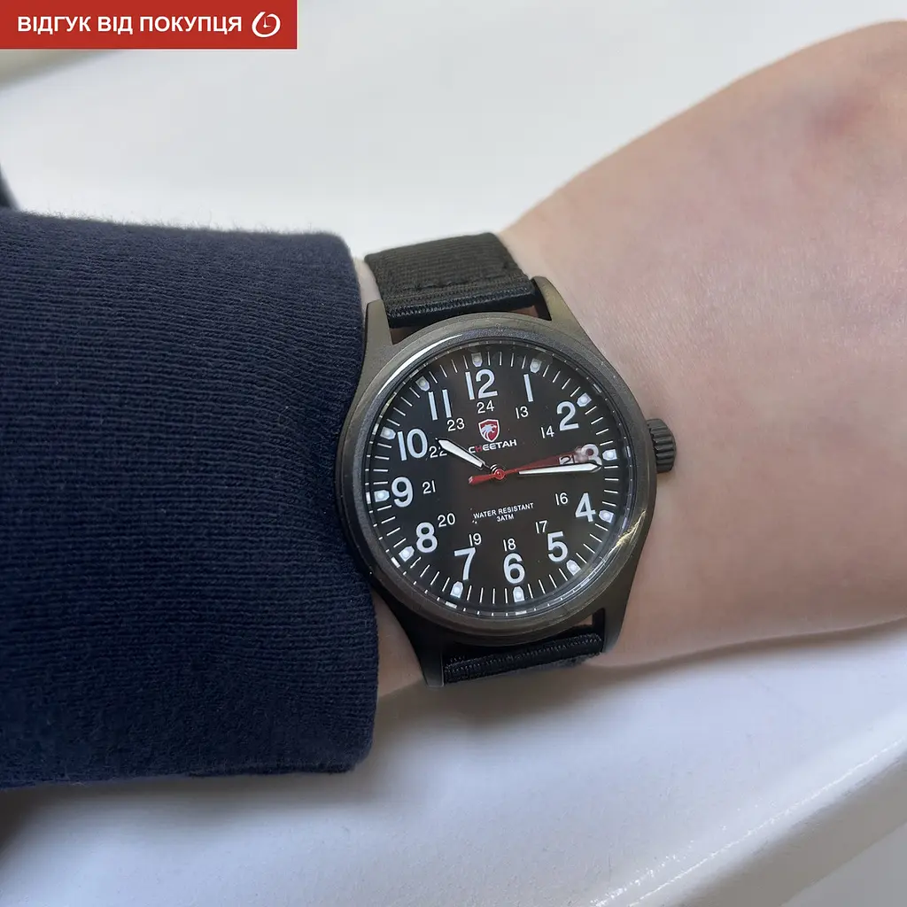 Годинник Cheetah Command Black - фото 8