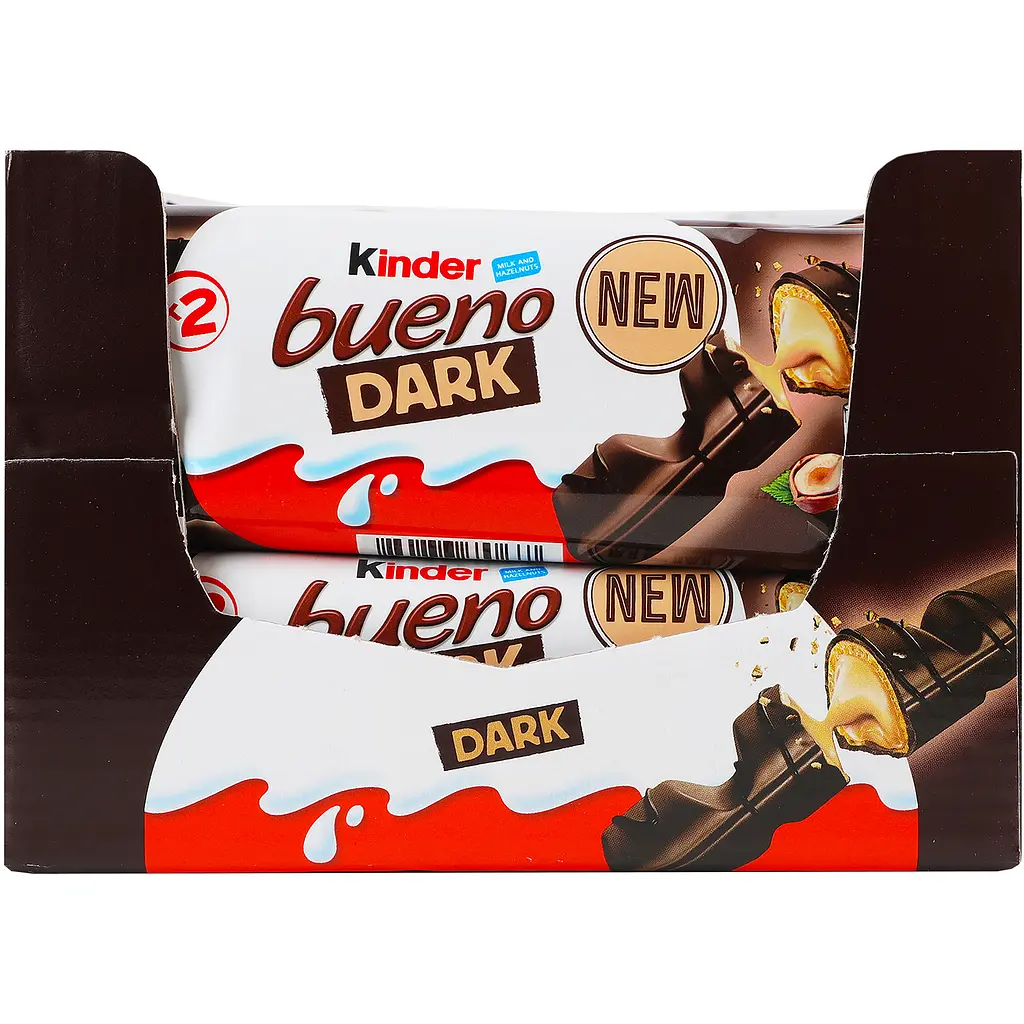Батончик шоколадний Kinder Bueno Dark 43 г - фото 4