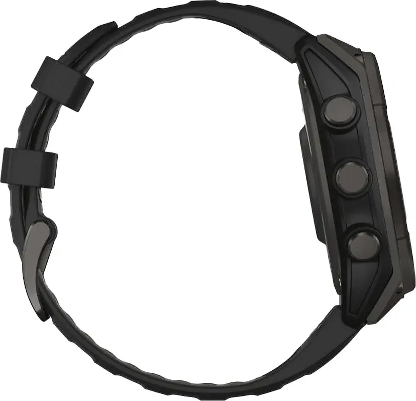 Смарт-годинник Garmin Fenix 8 51mm Solar Sapphire Carbon Gray DLC Titanium w. Black/Pebble Gray S. Band (010-02907-10/11/7 - фото 6