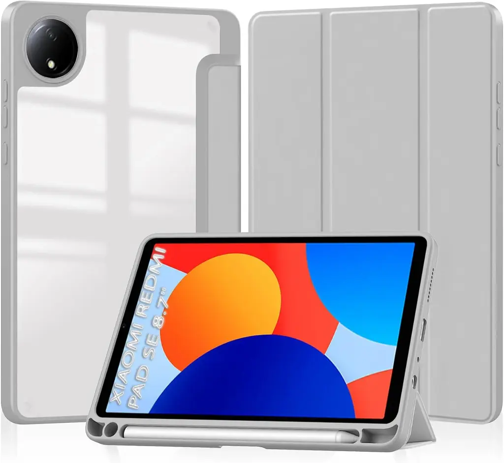 Чохол до планшета BeCover Soft Edge TPU Xiaomi Redmi Pad SE 8.7" Gray (712568) - фото 4