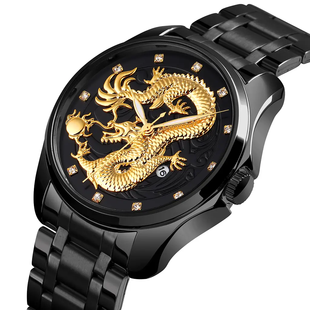 Наручний годинник чоловічий 9193BKBK Black-Black Skmei acs0029868 - фото 2