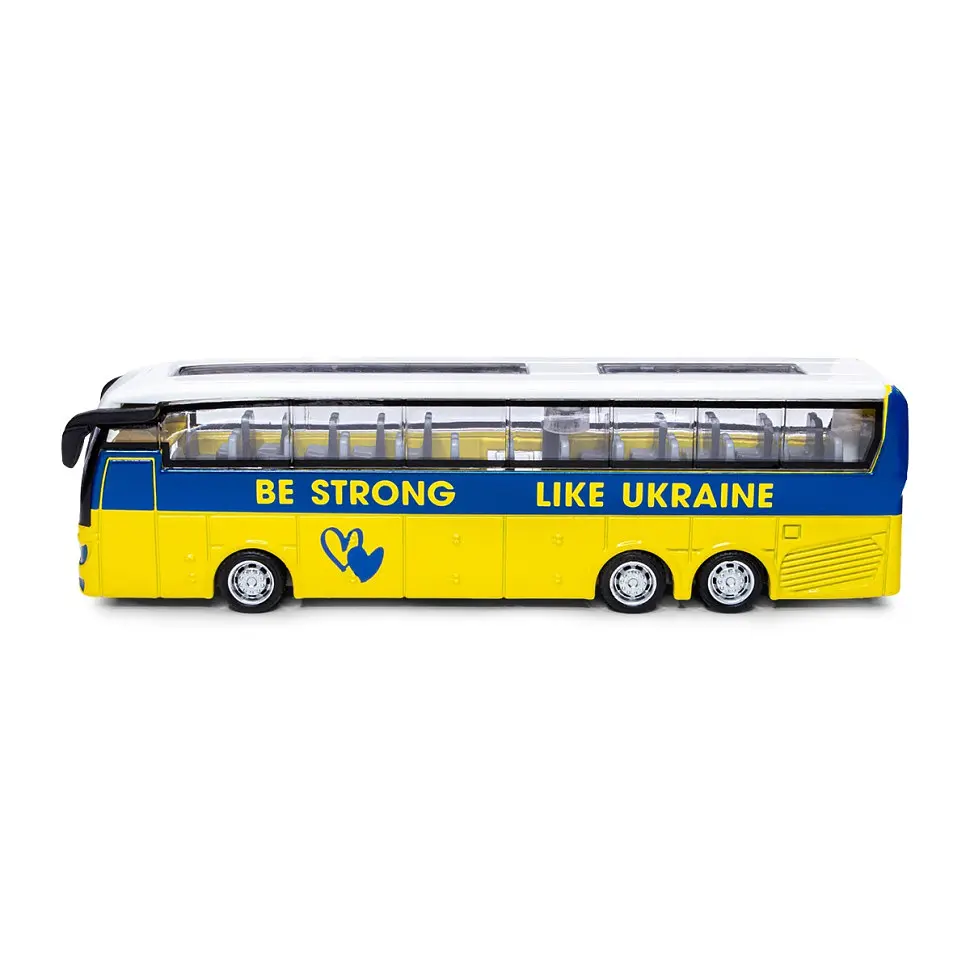Детская коллекционная модель "Автобус экскурсионный Украина" TechnoDrive 250419CG - фото 2