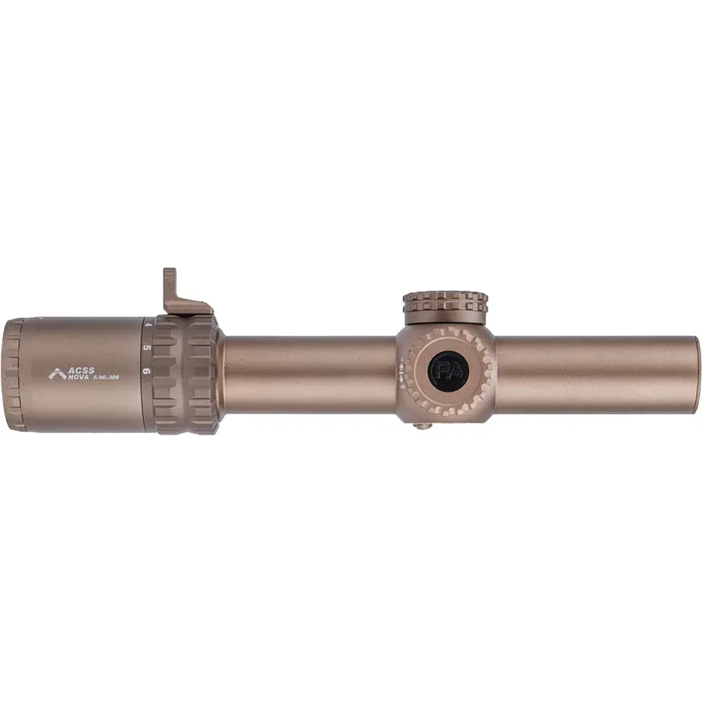 Приціл оптичний Primary Arms SLx 1-6х24 Gen IV SFP сітка ACSS NOVA 5.56/.308 Mil з підсвічуванням. FDE - фото 2