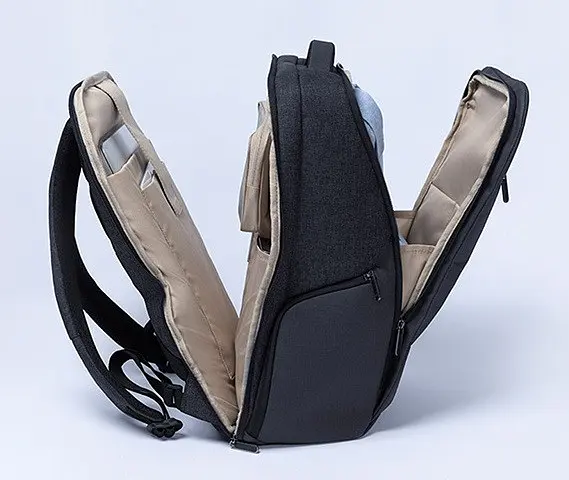 Рюкзак RunMi Business Travel Multi-function Backpack 2 Dark Grey - фото 6