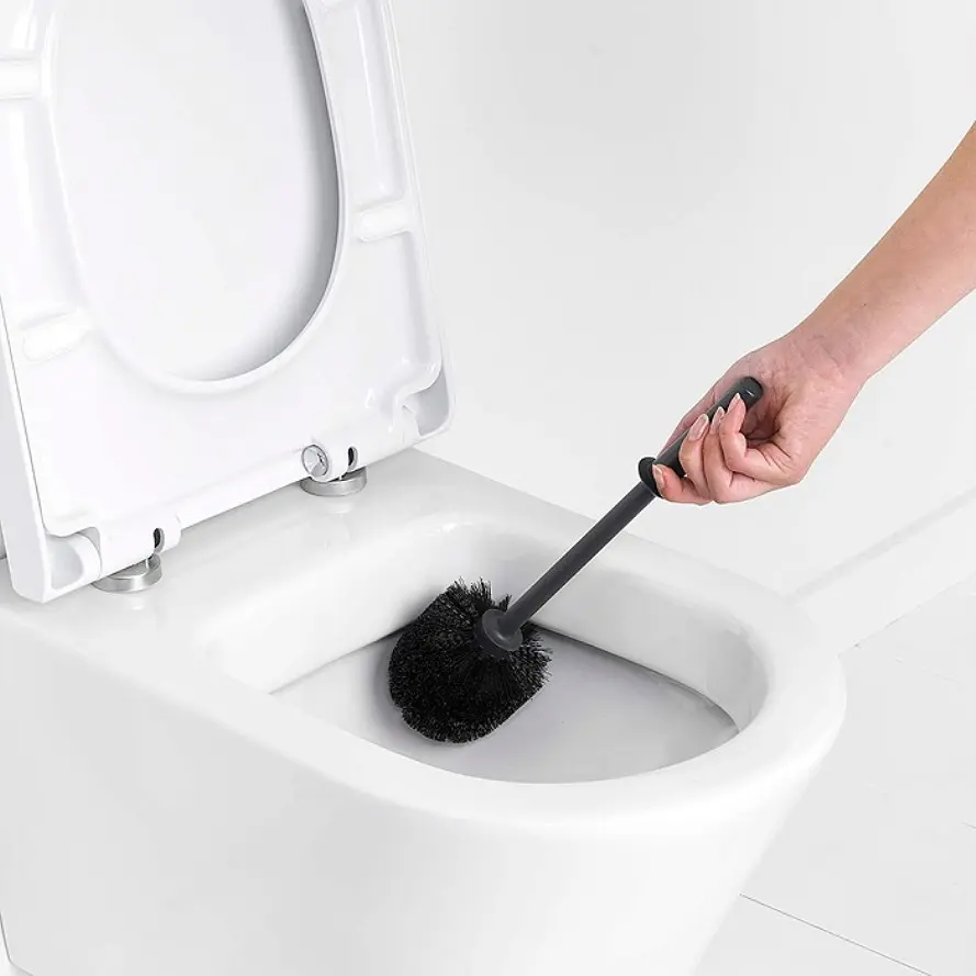 Ершик туалетный с держателем Brabantia ReNew, черный (108587) - фото 4