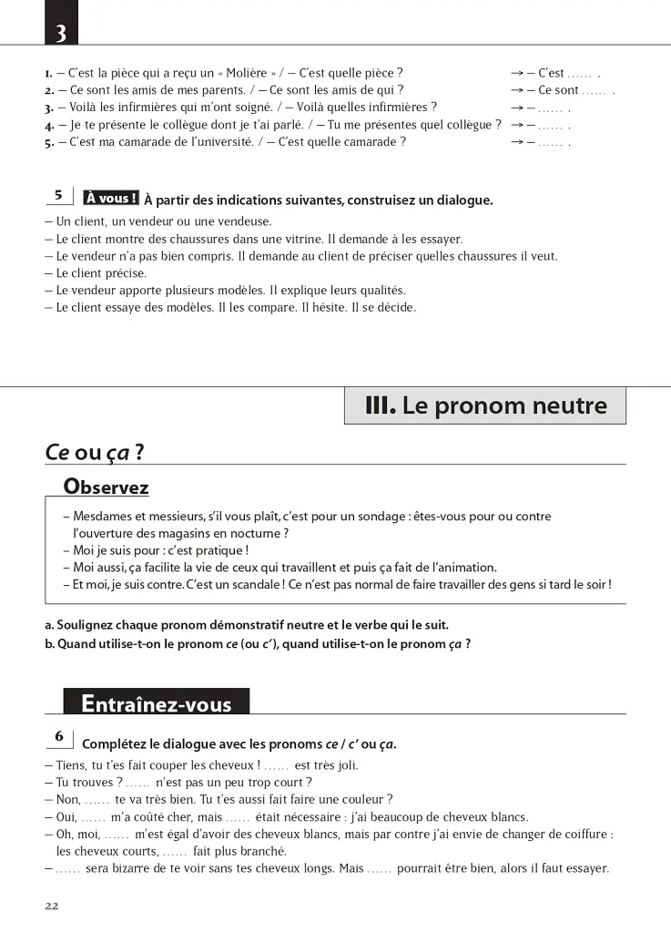 Les 500 Exercices de Grammaire Livre de l'eleve B1 + corriges - фото 14