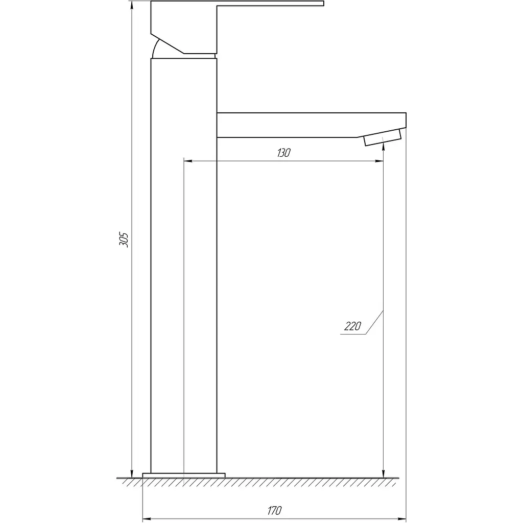 Смеситель для раковины Globus Lux SICILIA SBQ-201-BB - фото 4